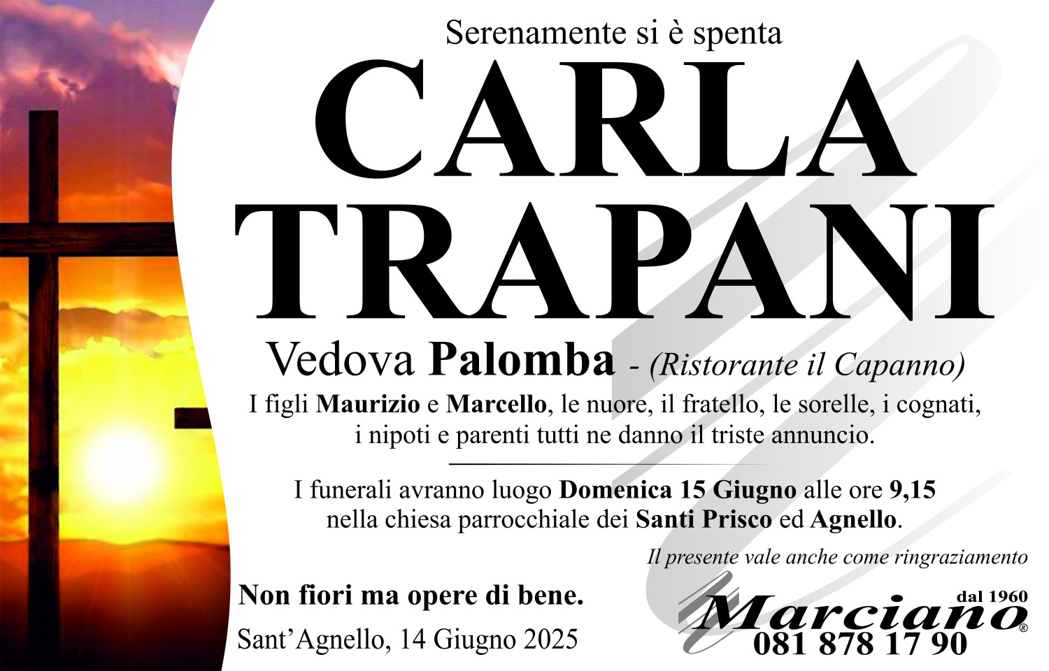 Onoranze funebri Marciano S.N.C. di Ferdinando Marciano