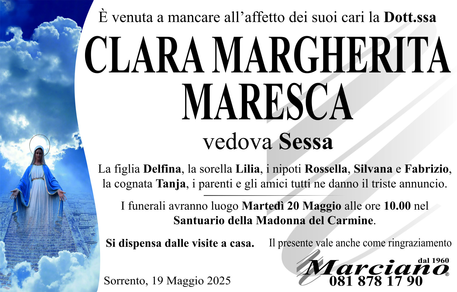Onoranze funebri Marciano S.N.C. di Ferdinando Marciano