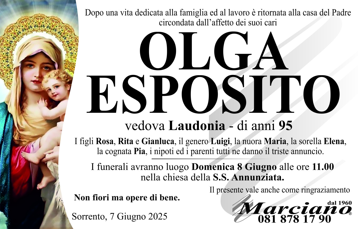 Onoranze funebri Marciano S.N.C. di Ferdinando Marciano
