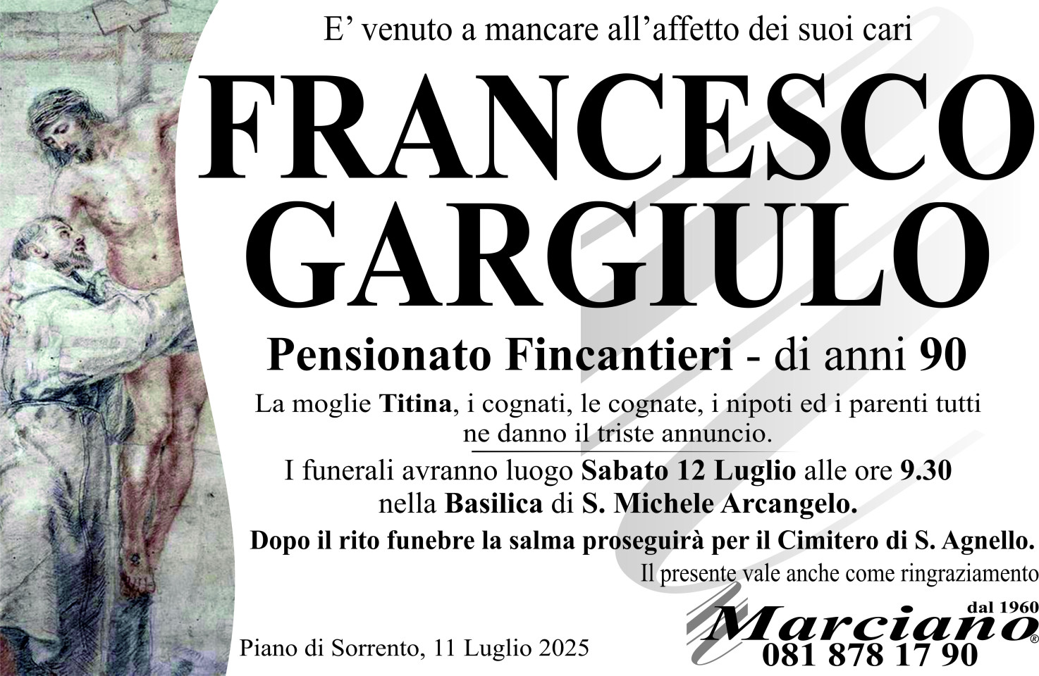Onoranze funebri Marciano S.N.C. di Ferdinando Marciano
