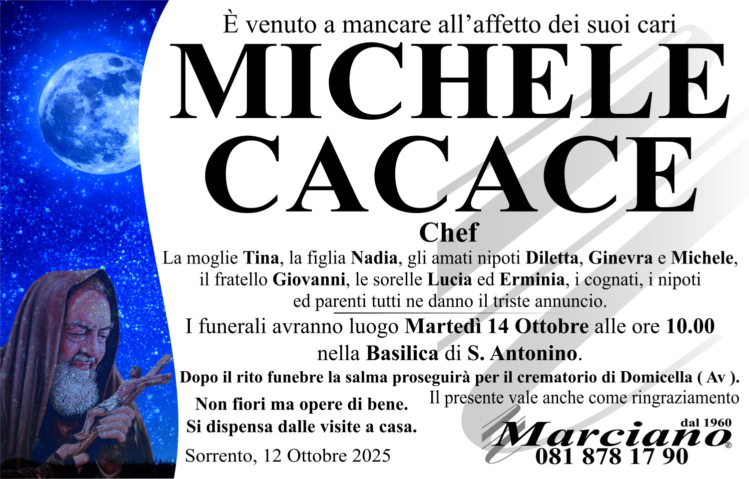 Onoranze funebri Marciano S.N.C. di Ferdinando Marciano