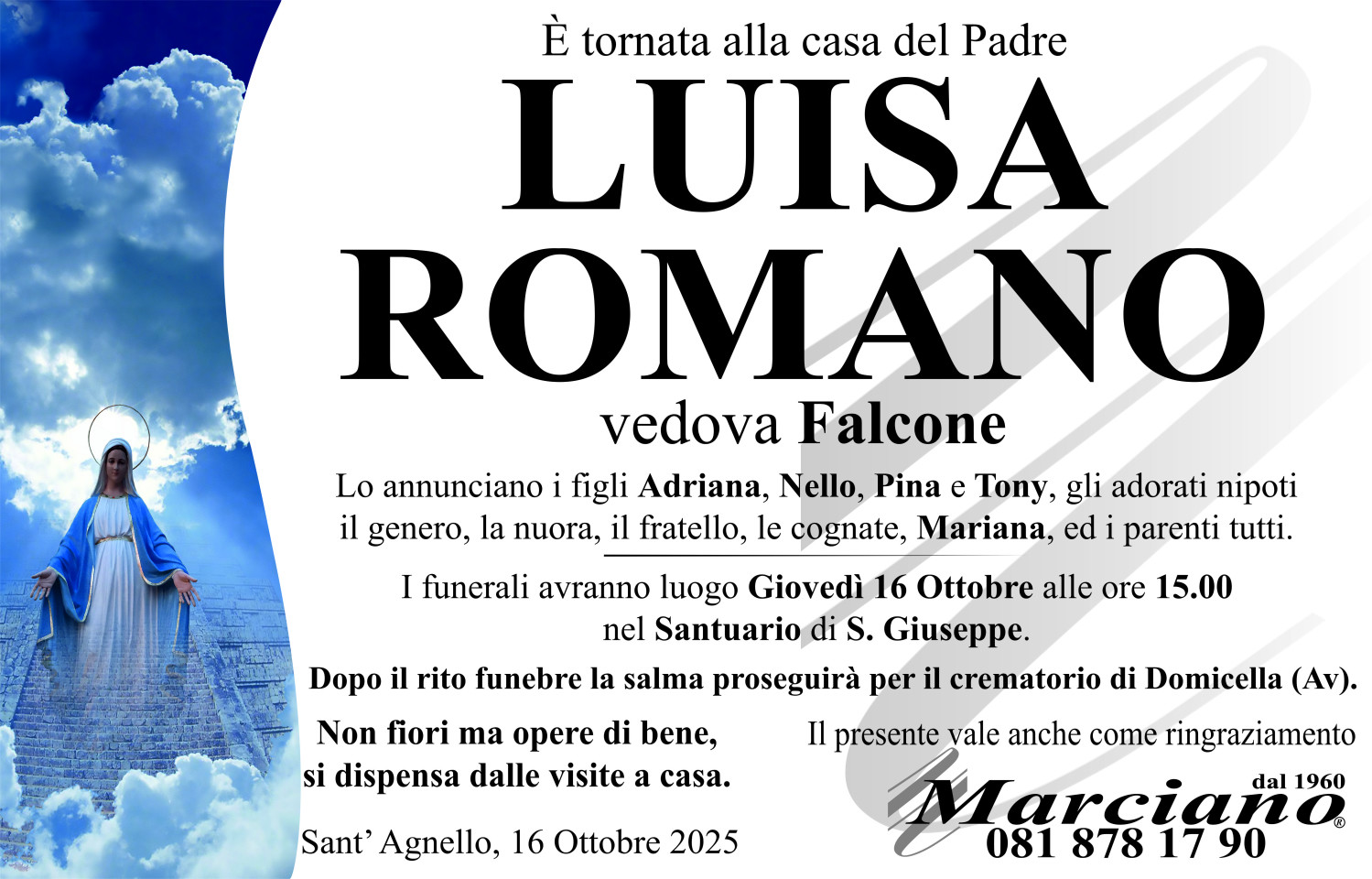 Onoranze funebri Marciano S.N.C. di Ferdinando Marciano