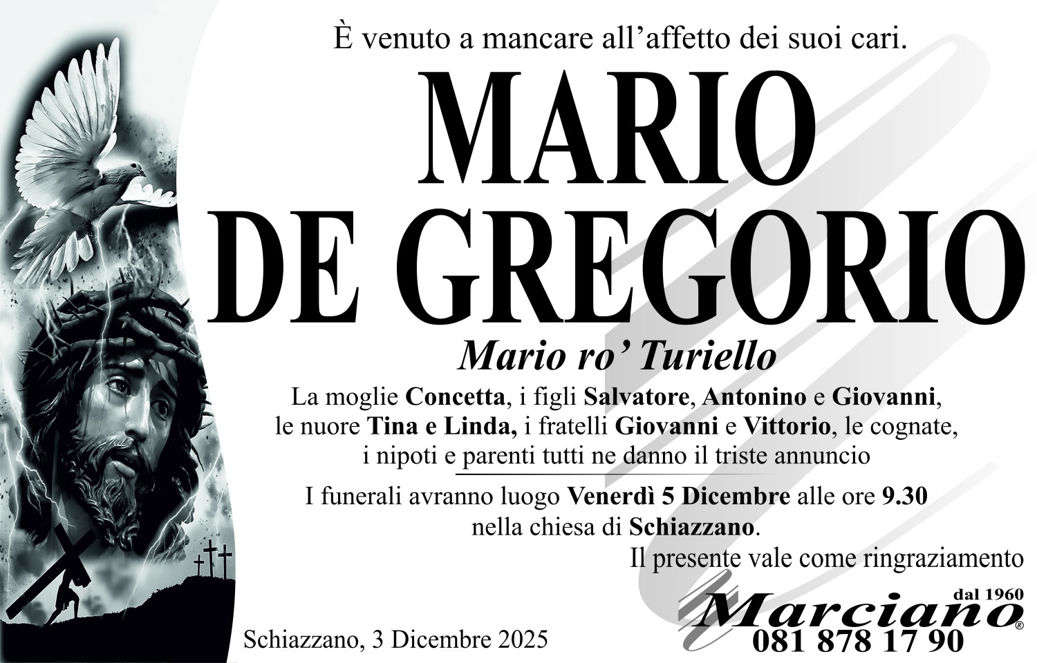 Onoranze funebri Marciano S.N.C. di Ferdinando Marciano