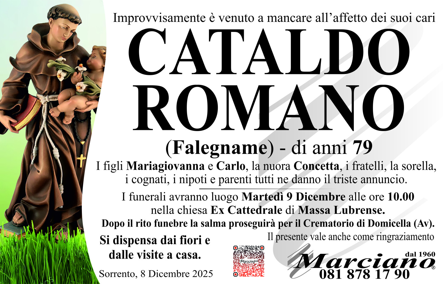 Onoranze funebri Marciano S.N.C. di Ferdinando Marciano