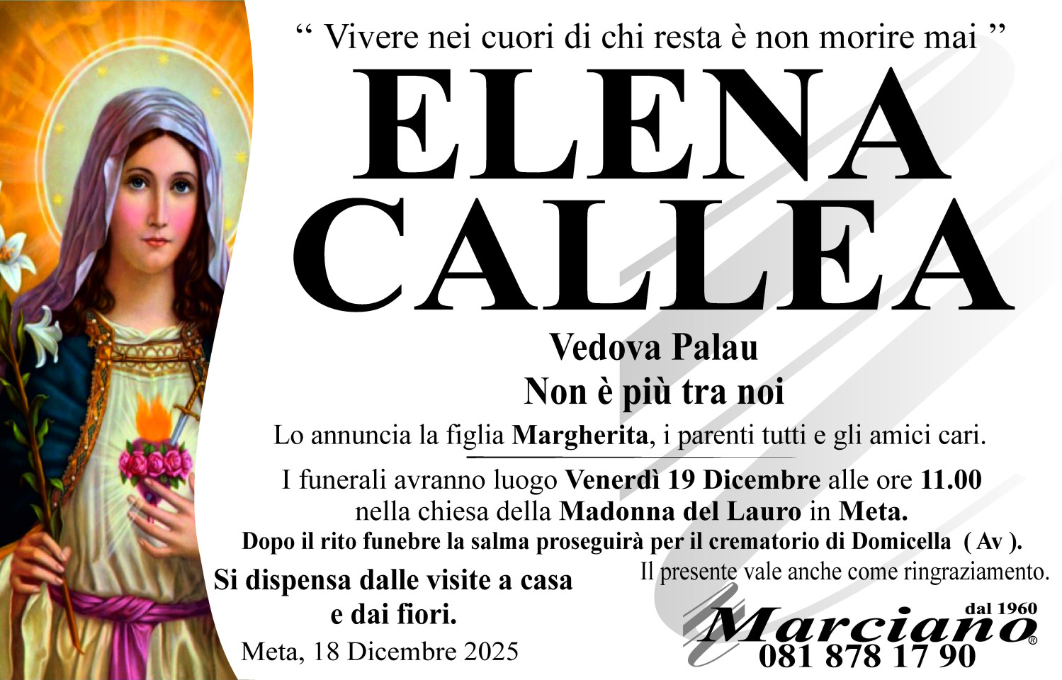 Onoranze funebri Marciano S.N.C. di Ferdinando Marciano