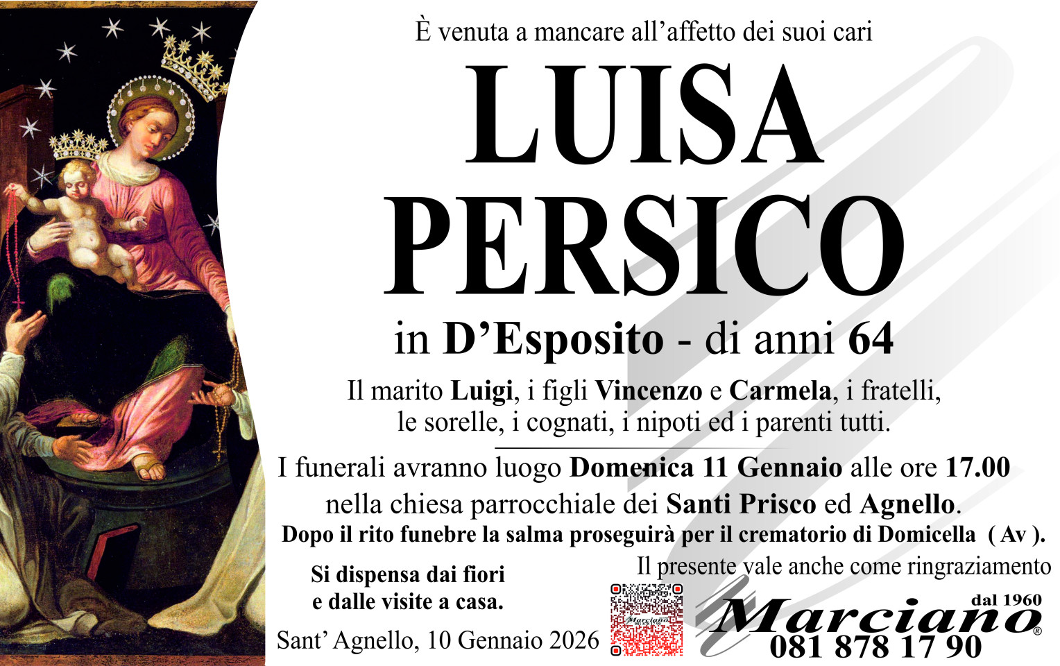 Onoranze funebri Marciano S.N.C. di Ferdinando Marciano