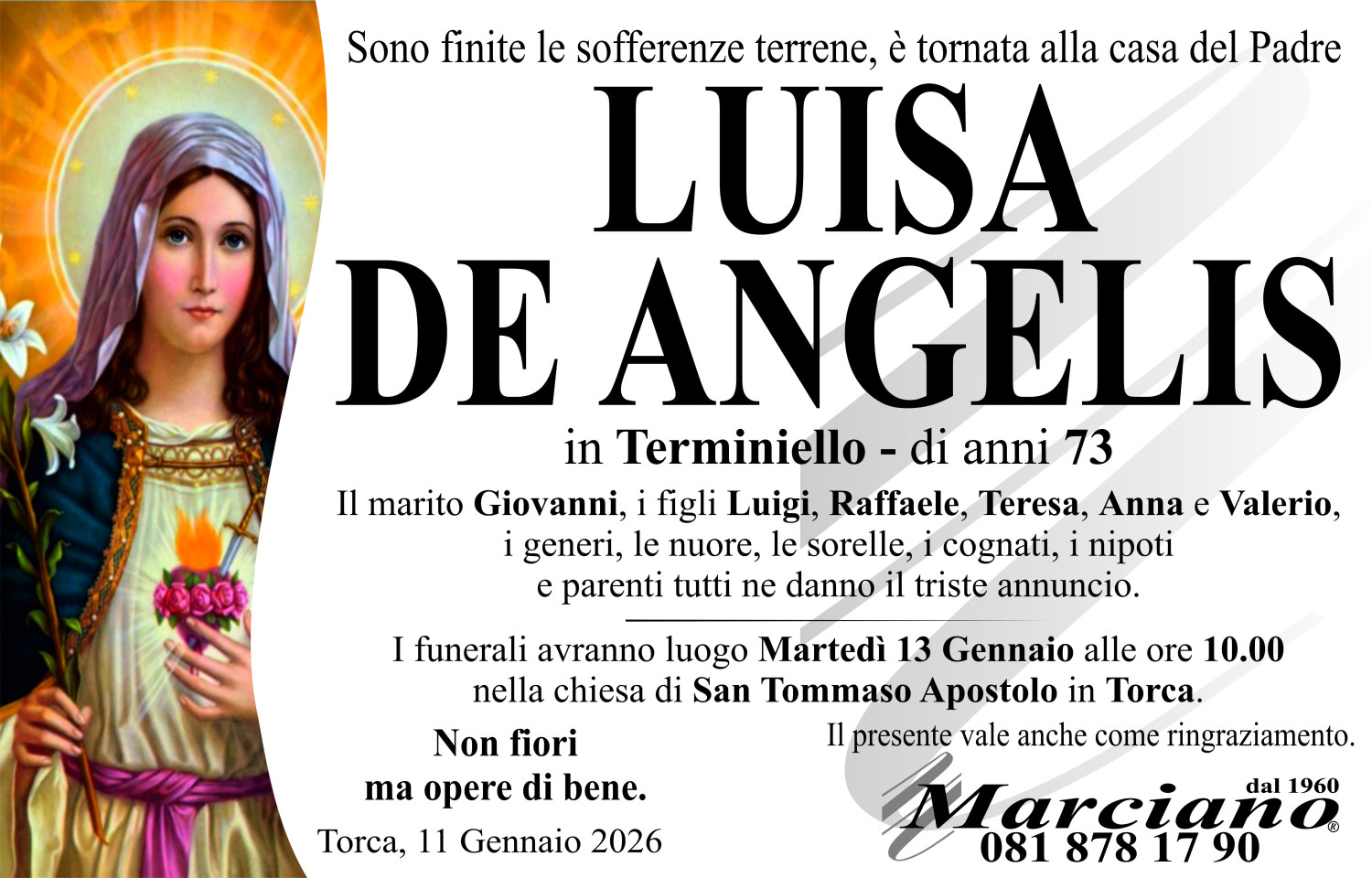 Onoranze funebri Marciano S.N.C. di Ferdinando Marciano