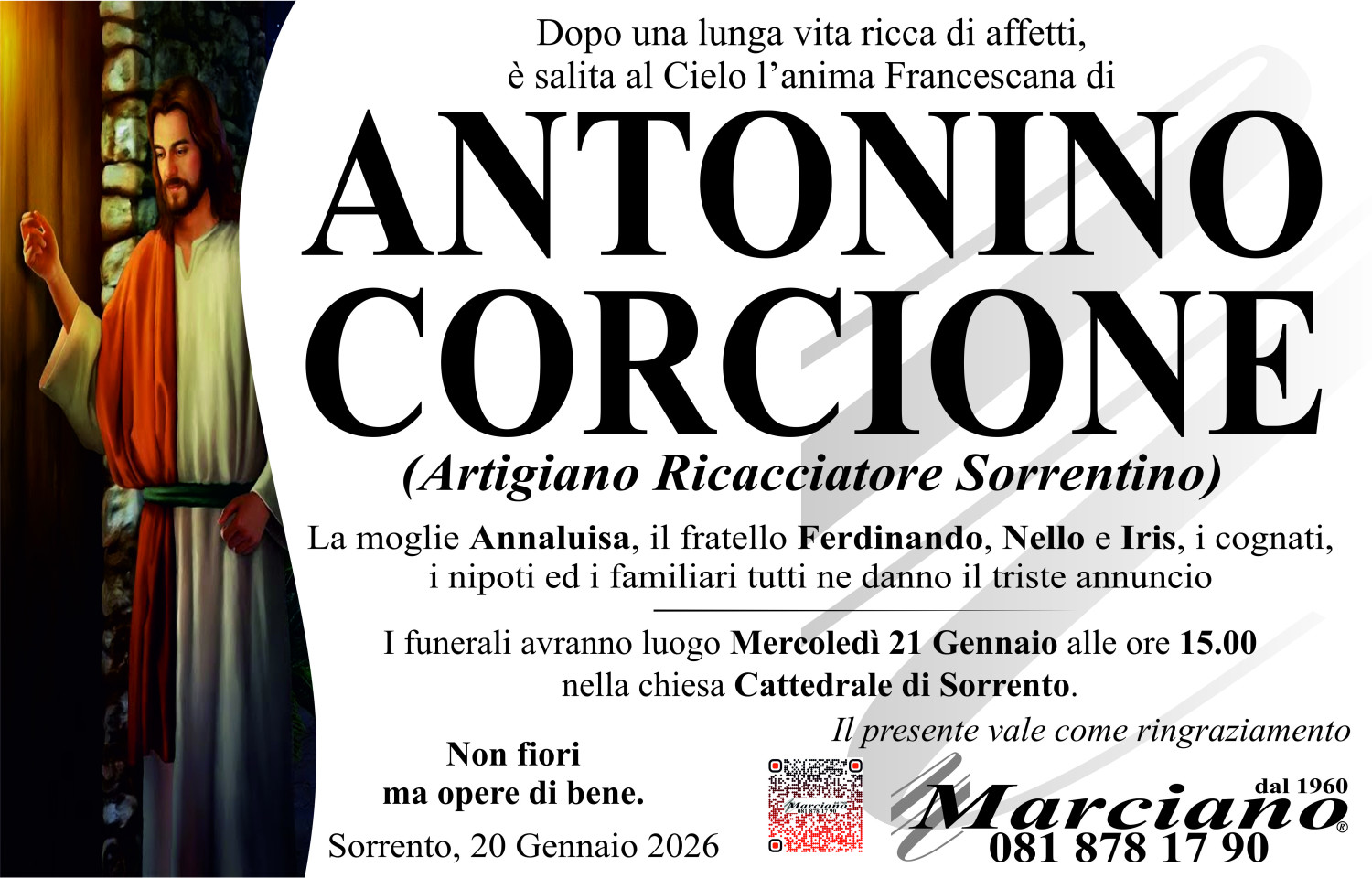 Onoranze funebri Marciano S.N.C. di Ferdinando Marciano