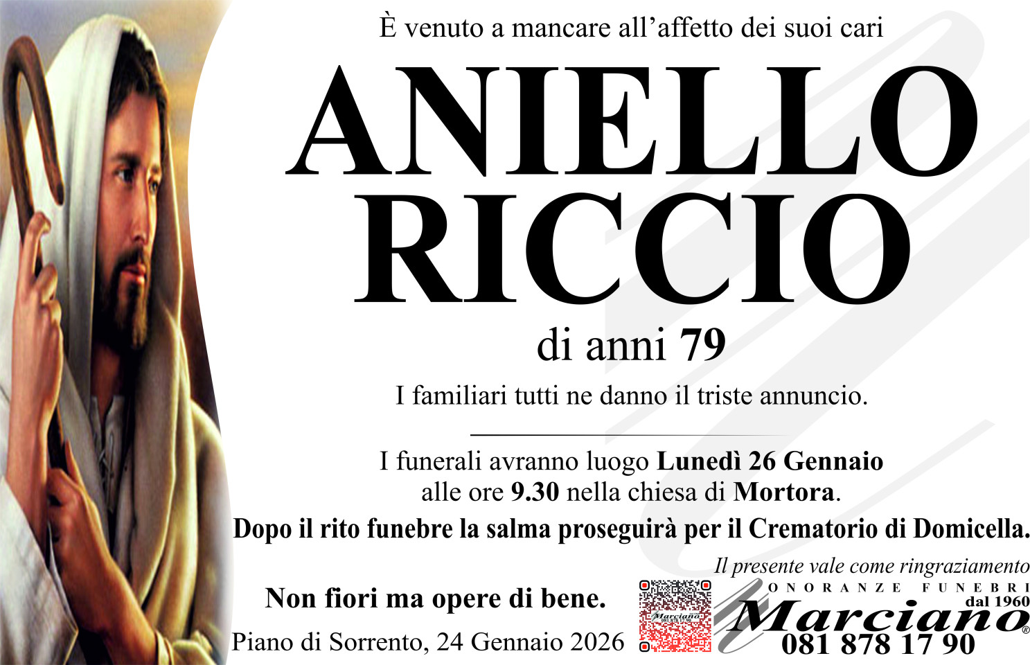 Onoranze funebri Marciano S.N.C. di Ferdinando Marciano