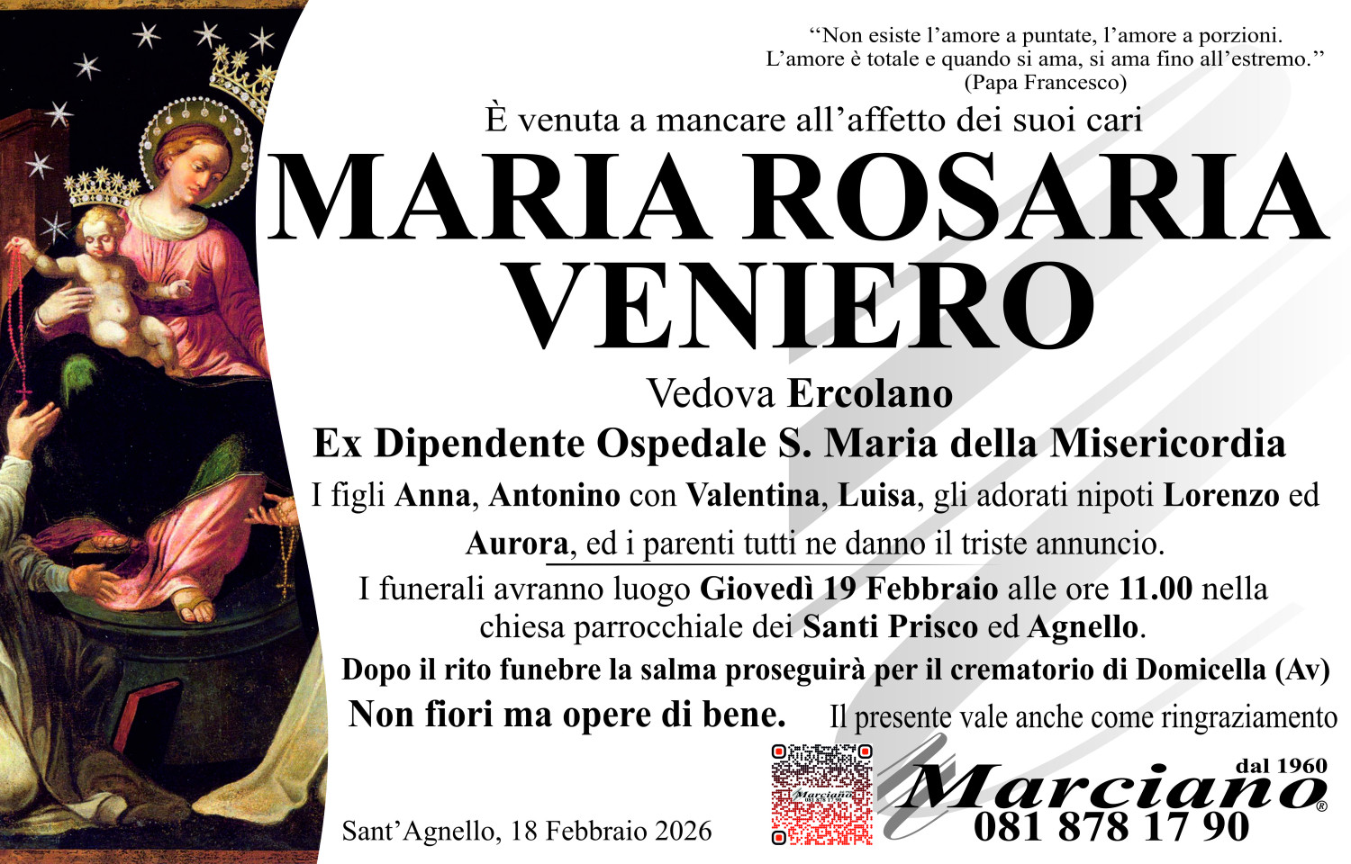 Onoranze funebri Marciano S.N.C. di Ferdinando Marciano