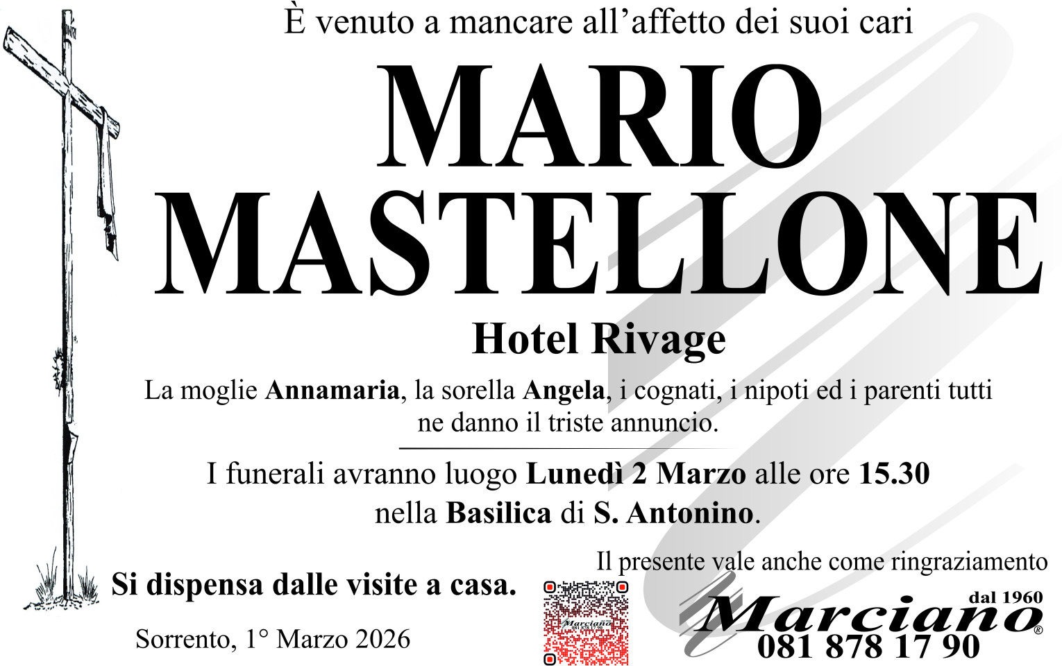 Onoranze funebri Marciano S.N.C. di Ferdinando Marciano