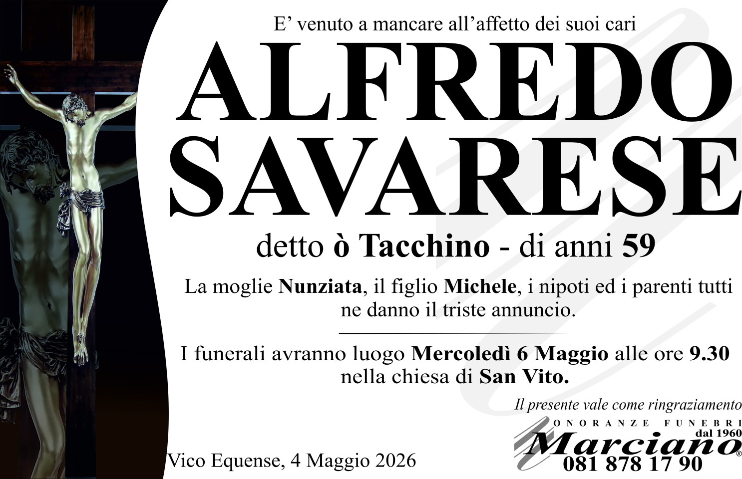 Onoranze funebri Marciano S.N.C. di Ferdinando Marciano