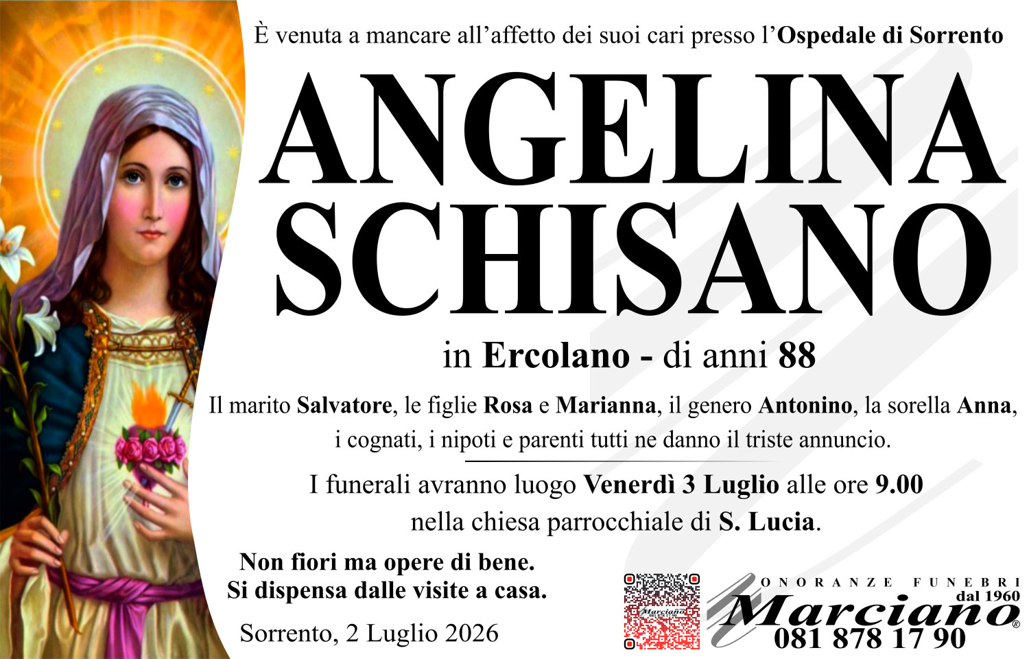Onoranze funebri Marciano S.N.C. di Ferdinando Marciano