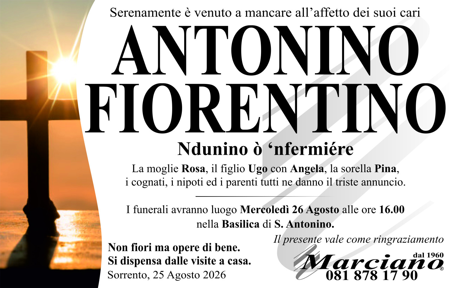 Onoranze funebri Marciano S.N.C. di Ferdinando Marciano