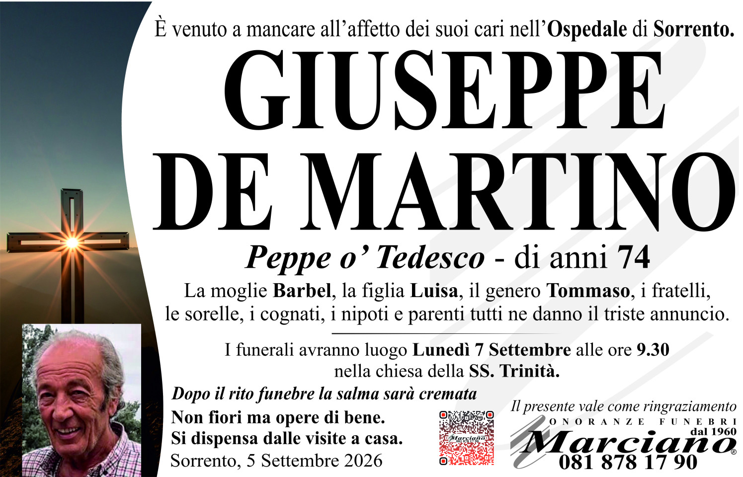 Onoranze funebri Marciano S.N.C. di Ferdinando Marciano