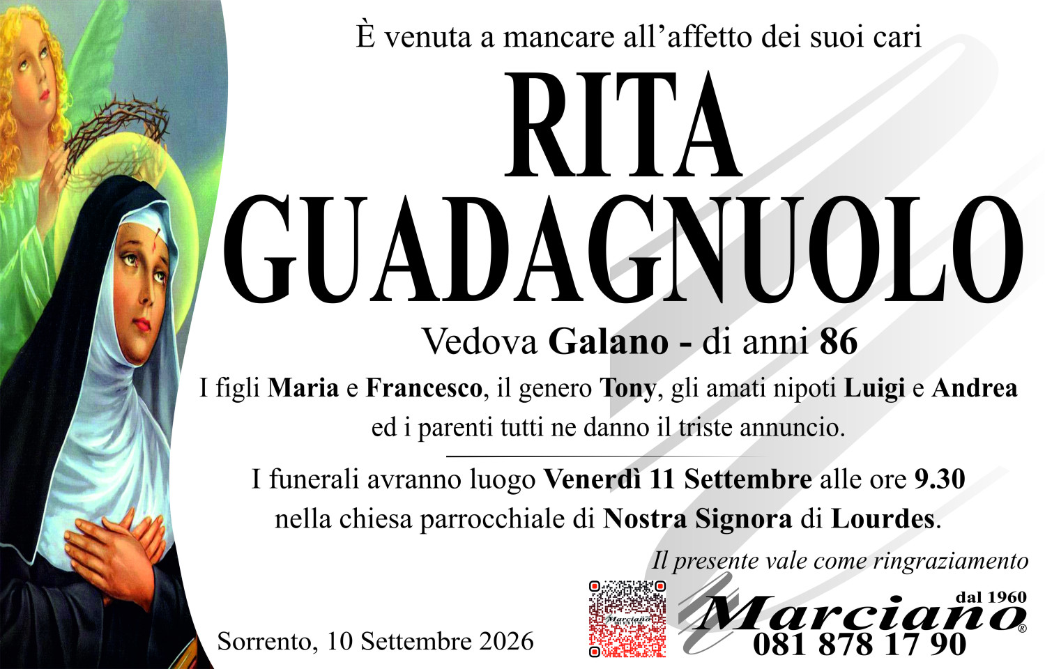 Onoranze funebri Marciano S.N.C. di Ferdinando Marciano