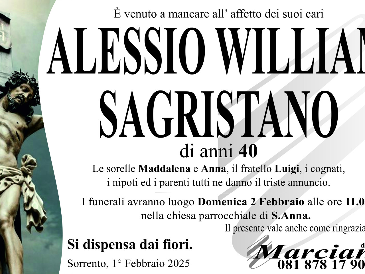 Alessio William Sagristano